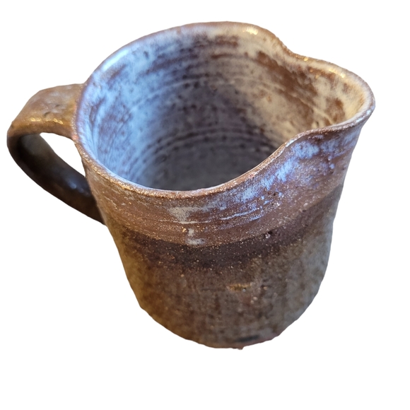 Handmade Other - Wilson Handmade Ceramic Pottery Brown Pitcher Milk Cream Brown Glazed 4" Tall